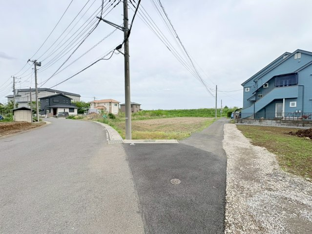 川越市南田島　建築条件なし売地　東武東上線『新河岸駅』徒歩30分　【牛子小学区】の外観