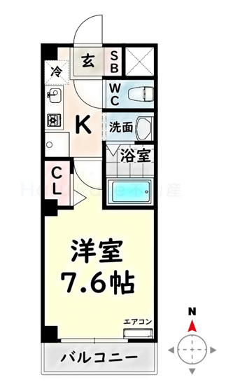 【間取り】 | アミュズマン亀城【名古屋市賃貸・オートロック】