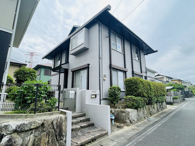 【外観】 | 筑紫野市筑紫駅前通2丁目　戸建て | 筑紫駅まで徒歩10分◆土地68坪リフォーム済5LDK【筑紫小学校】