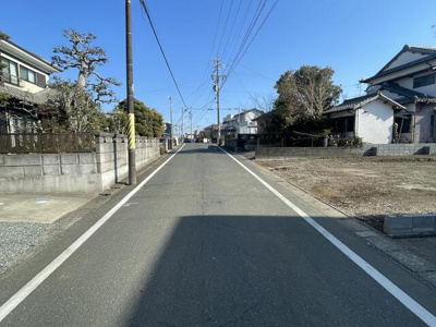 【前面道路含む現地写真】 | ハートフルタウン磐田市中泉２９２６番