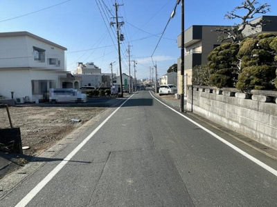 【前面道路含む現地写真】 | ハートフルタウン磐田市中泉２９２６番