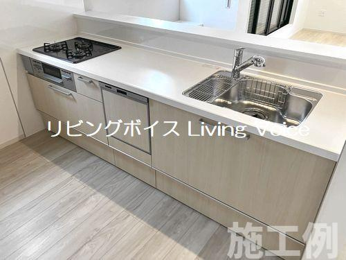 【キッチン】 | 【仲介手数料０円】海老名市下今泉2期　新築一戸建て　2号棟　全2棟 | 海老名市下今泉2期　新築一戸建て　全2棟