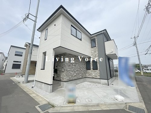 【外観】 | 【仲介手数料０円】海老名市下今泉2期　新築一戸建て　2号棟　全2棟 | 2号棟　海老名市下今泉2期　新築一戸建て　全2棟