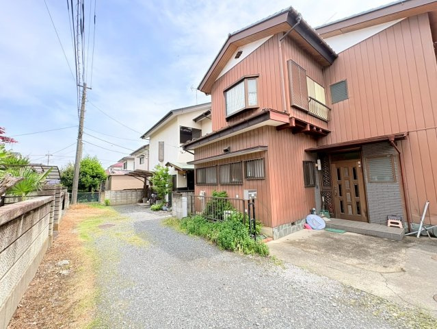 川越市山田　建築条件なし売地　JR川越線『西川越駅』徒歩34分　【山田小学区】の前面道路含む現地写真