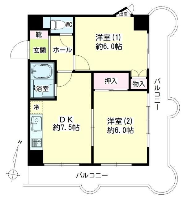 足立区保木間３丁目の賃貸マンション