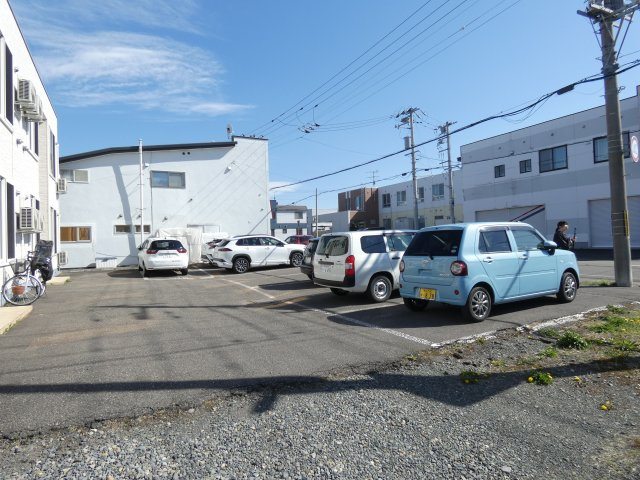 メゾンJの駐車場