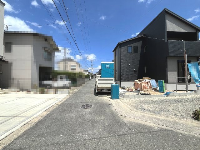 【その他】 | 福岡市早良区田隈3丁目6期　1号棟（全1棟）【仲介手数料無料・0円】 | 現地写真。前面道路です。