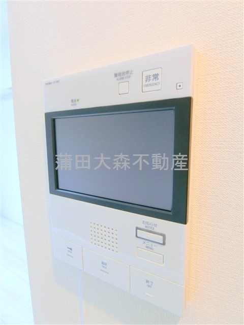 ARKMARK(アークマーク大森西@仲介手数料無料の設備|TVモニター付オートロック