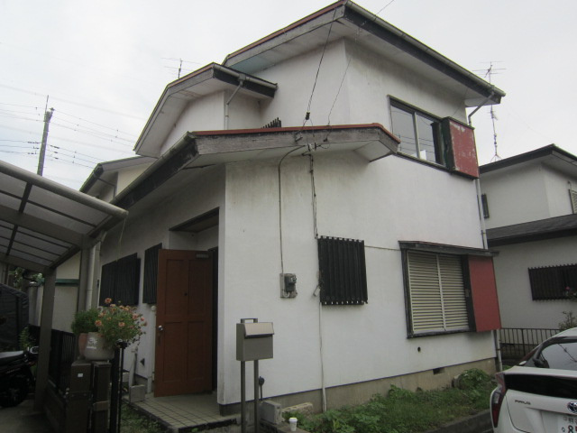 鴻巣市糠田の一戸建ての外観