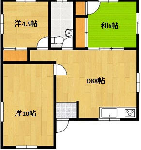 【間取り】 | 塩川アパート
