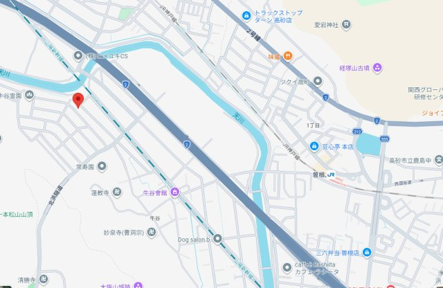 高砂市北浜町牛谷　中古戸建の地図
