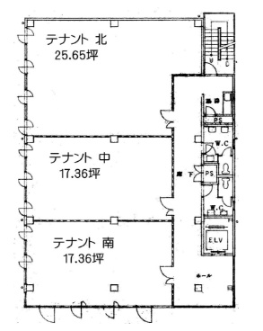 ライズビルの間取り