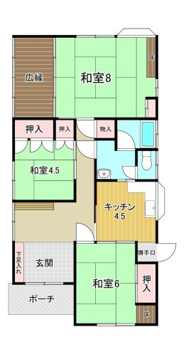 【間取り】 | 両三柳M中古