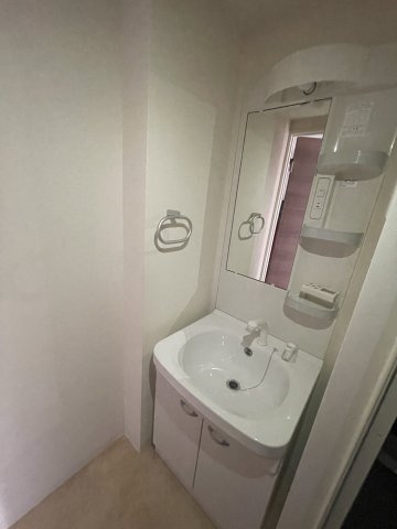 Luxe神戸WESTの洗面所