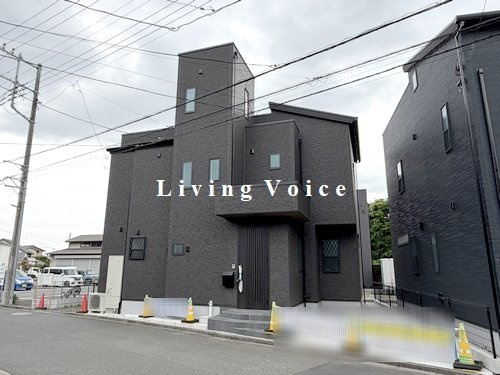 【仲介手数料０円】相模原市中央区水郷田名2丁目　新築一戸建て　1号棟　全2棟の外観|2号棟【仲介手数料０円】相模原市中央区水郷田名2丁目　新築一戸建て　全2棟