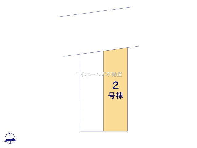 【区画図】 | 名古屋市港区秋葉１丁目130-231『仲介料無料』新築戸建て | 2号棟