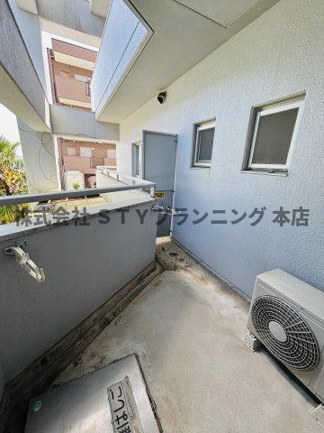仲介手数料0円！グリーン藤のバルコニー