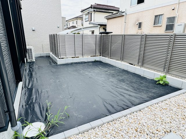 八王子市　川口町　平屋（新築一戸建て）０２期の庭|～ガーデニングなども楽しめる庭付き～