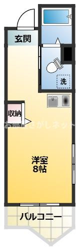 ホワイトキャビン【おとり物件なし】#学生・社会人にオススメ！初期費用分割払いOK！の間取り