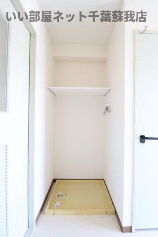 ハイムカメリアの内装|室内洗濯機置き場