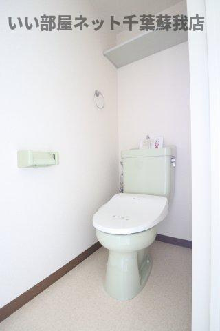 ハイムカメリアのトイレ|落ち着いたトイレです