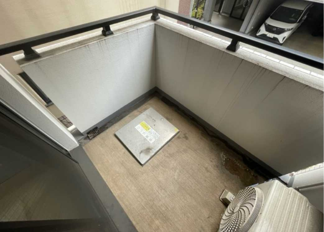 セリジェ池尻大橋　管理人巡回　駅近　オートロックのバルコニー