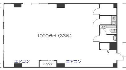 オーセンティック淀屋橋の間取り