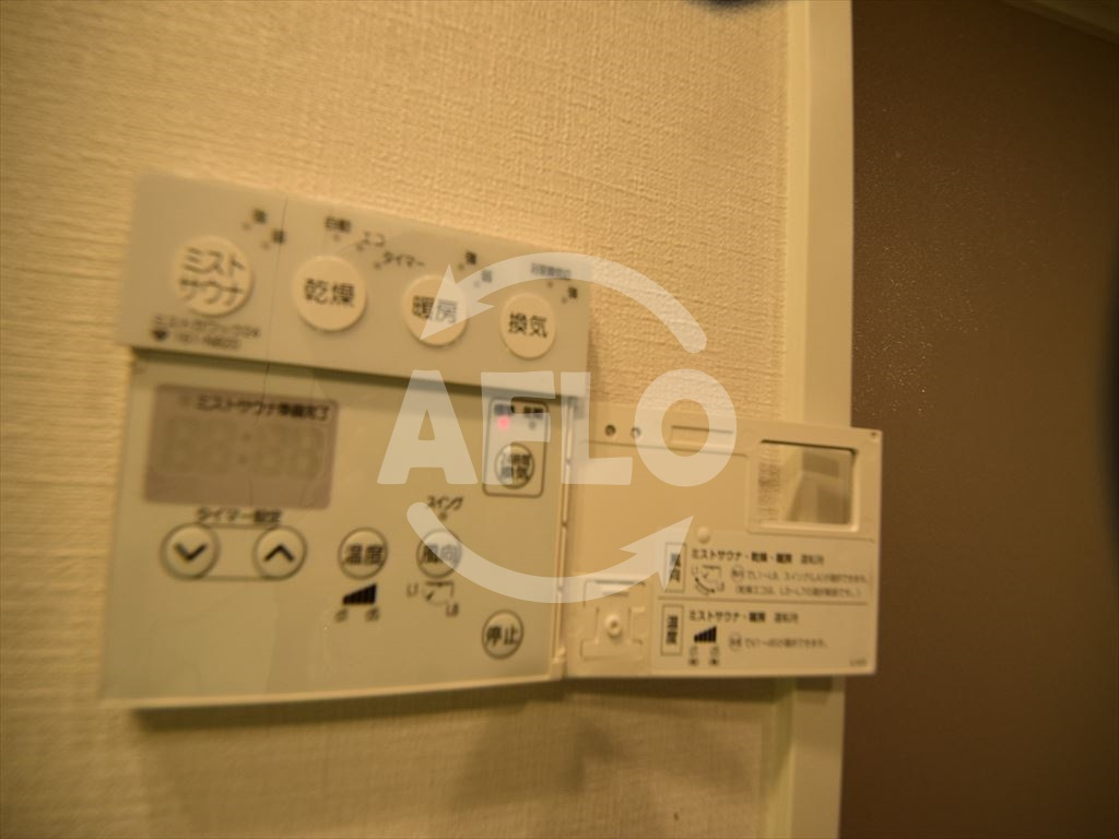 プレサンスロジェ難波GRANDWESTの設備|プレサンスロジェ難波GRANDWEST　浴室乾燥機、ミストサウナ