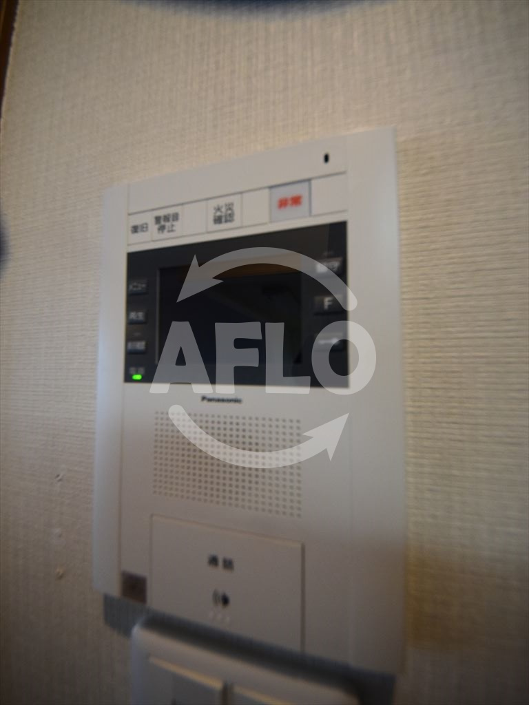 プレサンスロジェ難波GRANDWESTのセキュリティ|プレサンスロジェ難波GRANDWEST　テレビモニターホン