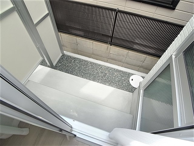 あんしん宮川町のバルコニー|専用テラススペース
