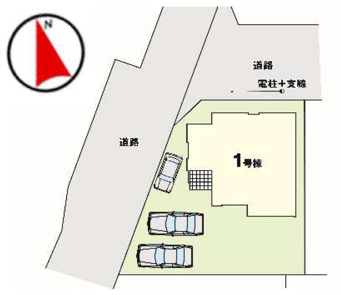 【LIGARE】宇都宮市針ヶ谷 第8期 全1棟の区画図|〇限定１邸〇