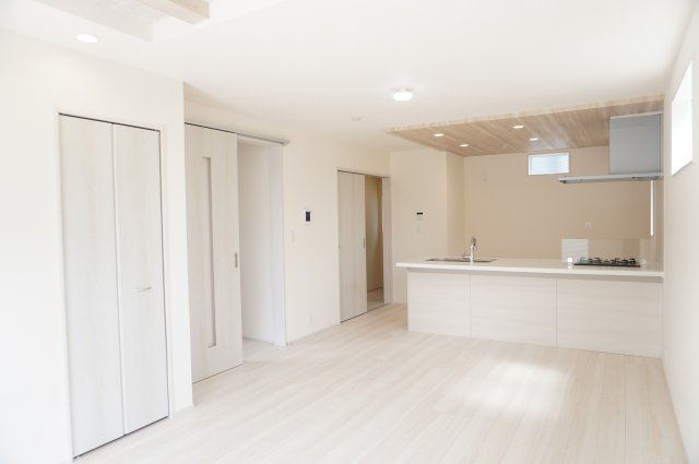 草加市青柳8丁目 新築分譲住宅の居間・リビング
