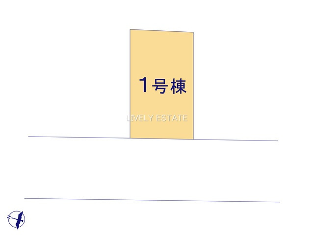 草加市青柳8丁目 新築分譲住宅の区画図
