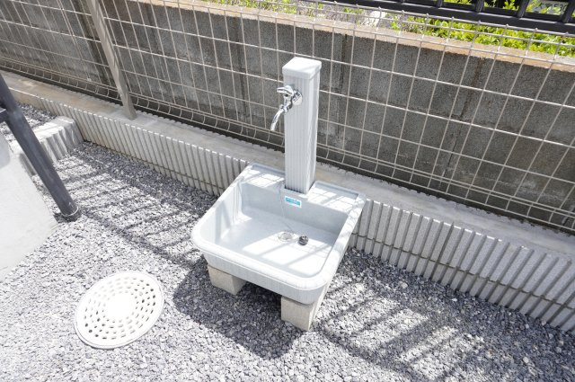 草加市青柳8丁目 新築分譲住宅の設備|立水栓