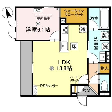 クラシスト東粉浜WEST　東粉浜小学校区の間取り|クラシスト東粉浜WEST　間取り