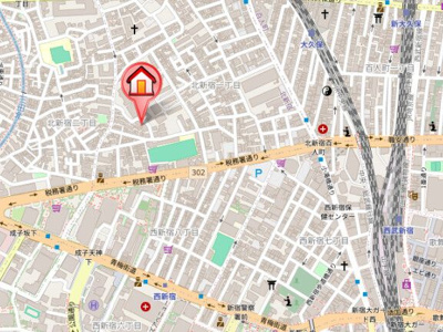 【地図】 | Ｆ．Ｓ．Ｃ．新宿マンション