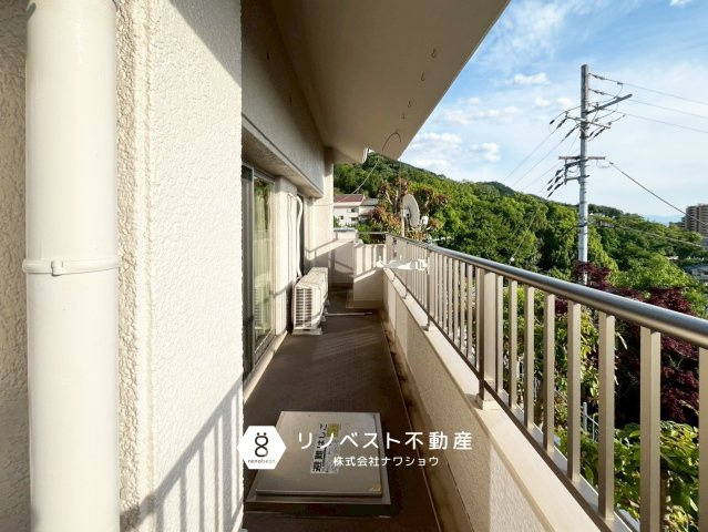 ハイタウン石切E棟のバルコニー|【リノベスト不動産】東大阪市・生野区・東成区での物件探しは弊社にお任せください！