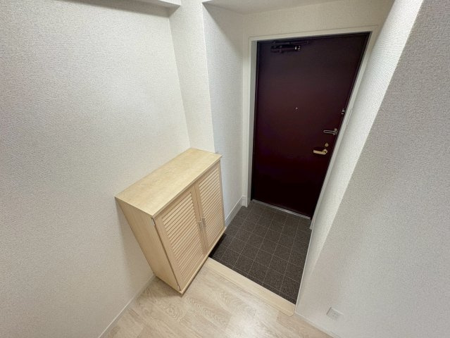 サンパレスCA田中の玄関