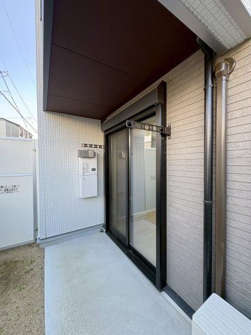 リアコート長瀬のバルコニー