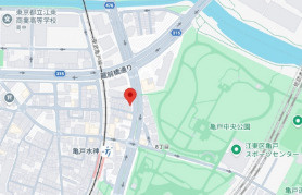 江東区亀戸８丁目の売地の地図|～物件地図～