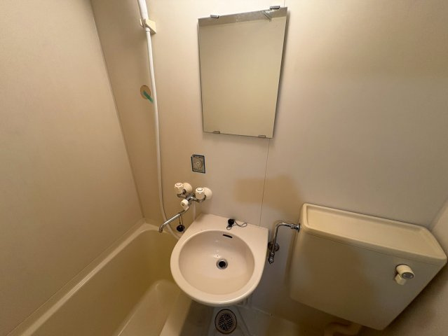 サンパレスCA田中の洗面所