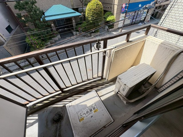 サンパレスCA田中のバルコニー