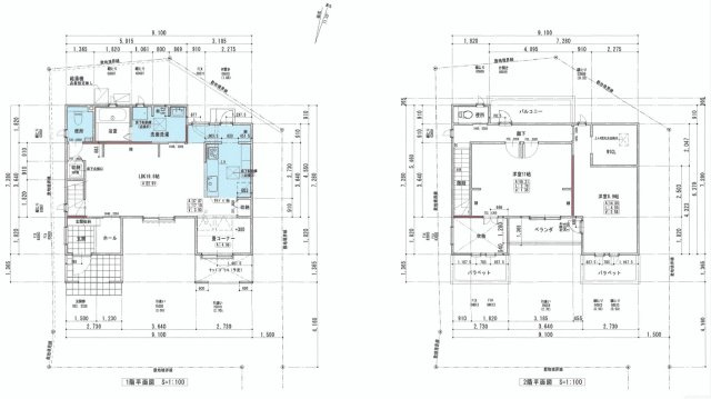 瀬戸東町　A号地　新築戸建　（全6区画）の間取り|4LDK+WIC+パントリー　建物面積　104.74㎡（約31.68坪）