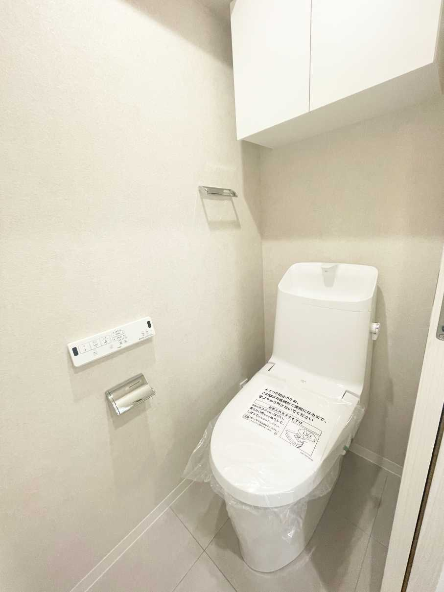 トーア駒込のトイレ|落ち着いた色調のトイレです
