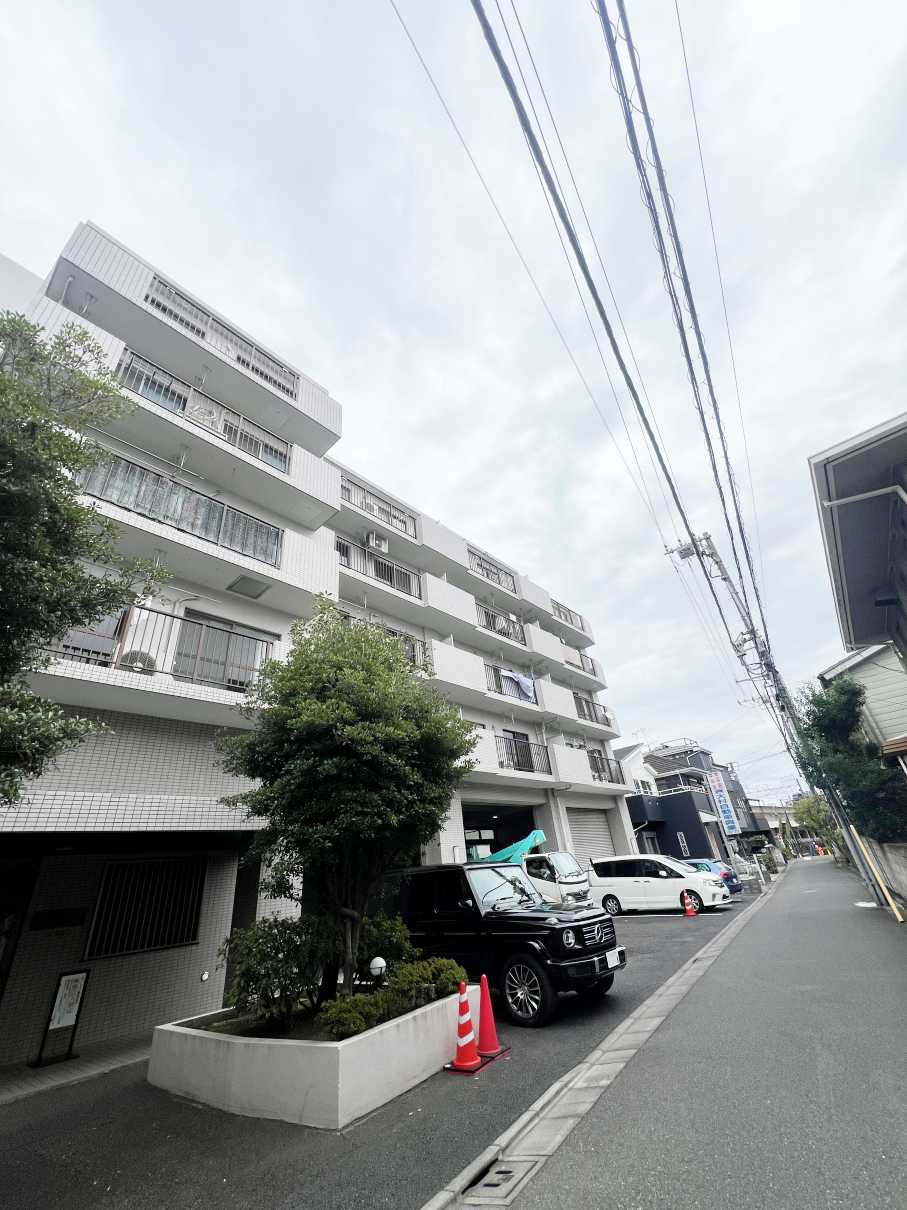 ペルレ五反野の外観|おしゃれな外観です