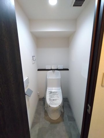 第2お花茶屋ダイヤモンドマンションのトイレ|コンパクトで使いやすいトイレです