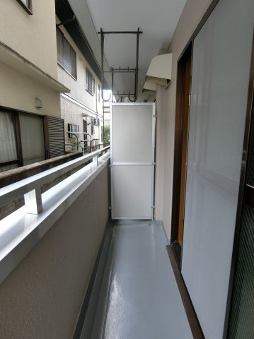 リブレ三光Vのバルコニー