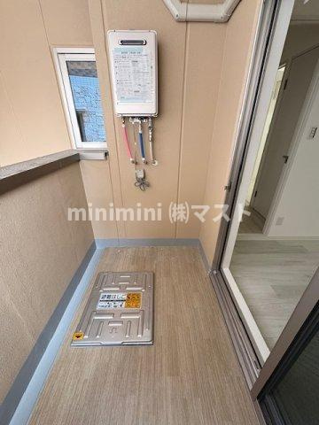 サンティエ福島吉野のバルコニー