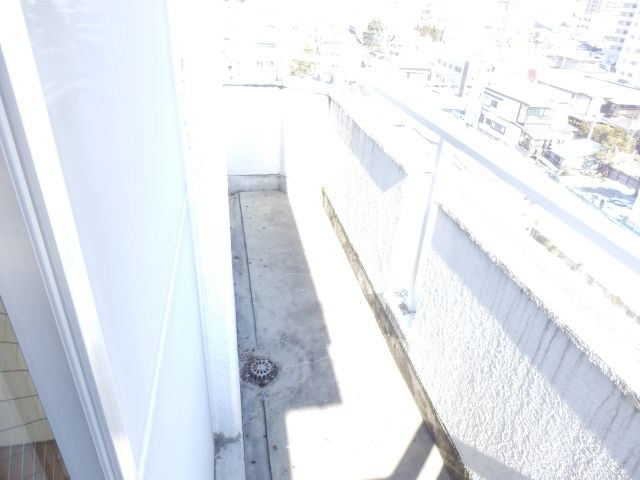 パークシティ八日町のバルコニー