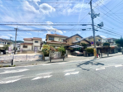 【前面道路含む現地写真】 | 宇治市木幡須留　土地